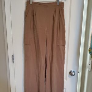 Reitmans Camel Wide-Leg Pants